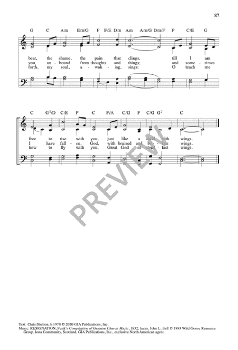 Sing No Empty Alleluias Sacred scores gallery preview page 79