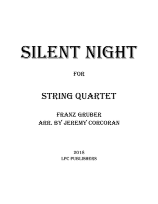 Book cover for Silent Night for String Quartet