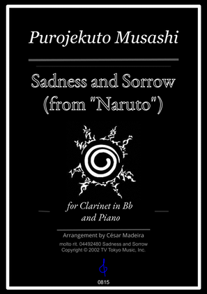 Book cover for Sadness And Sorrow