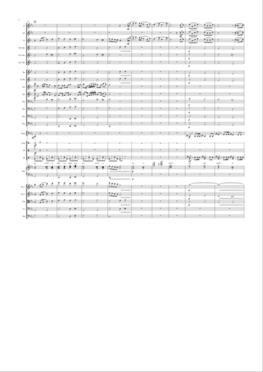Via Dolorosa Via Dolorosa Full Orchestra scores gallery preview page 6