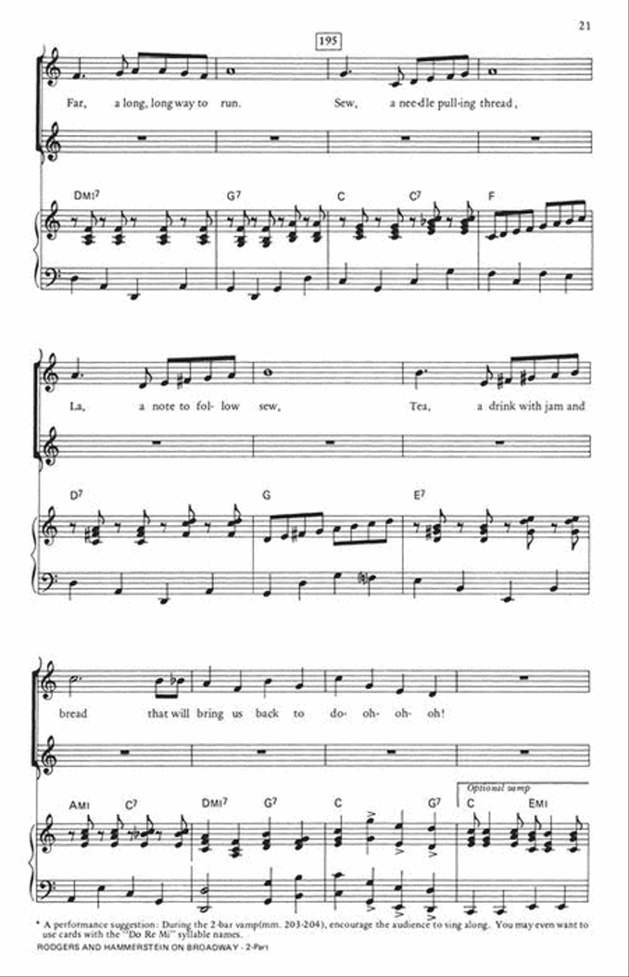 Rodgers and Hammerstein on Broadway (Medley) 2-Part scores gallery preview page 6