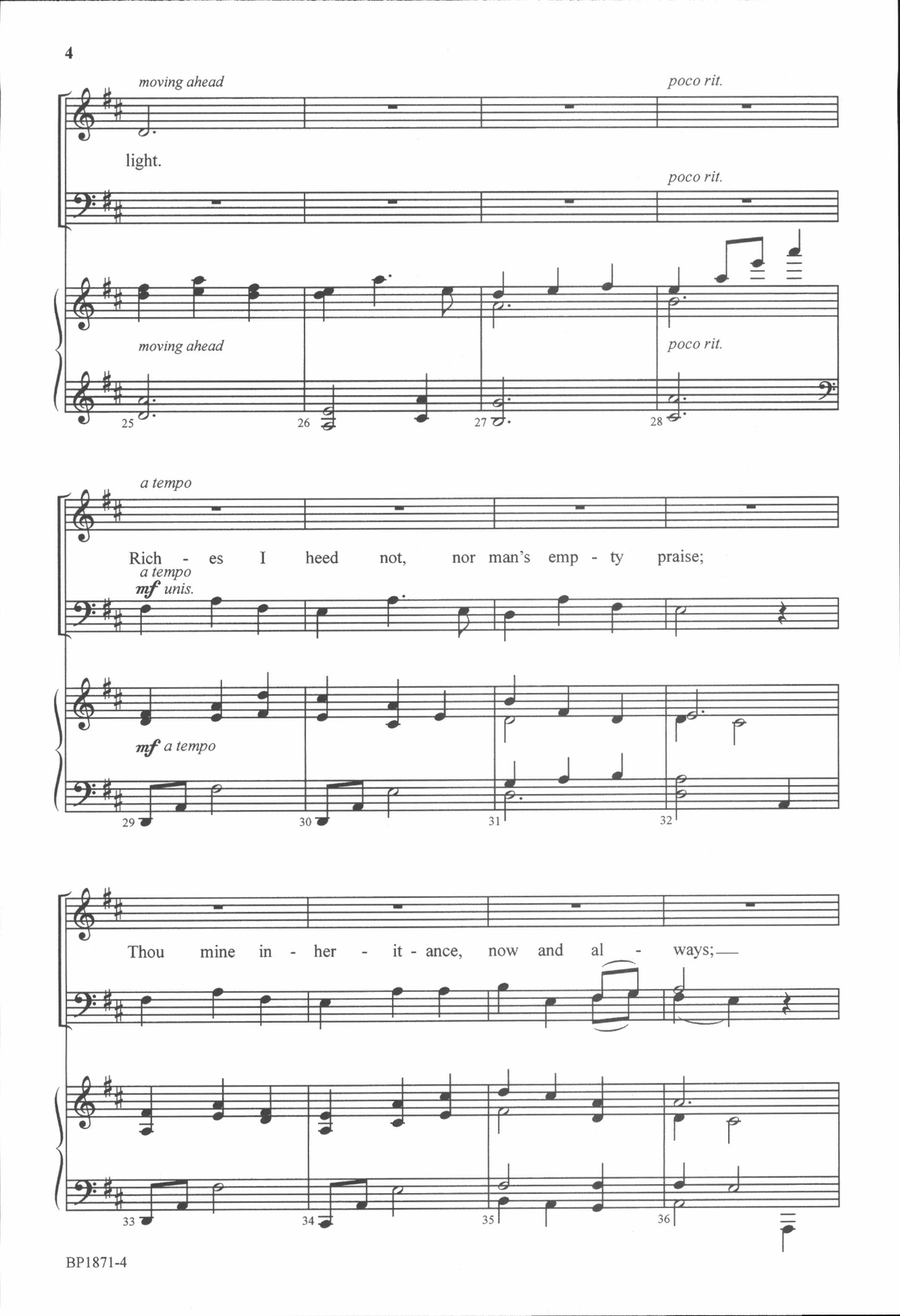 Be Thou My Vision - Hudson 4-Part scores gallery preview page 4