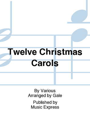 Book cover for Twelve Christmas Carols