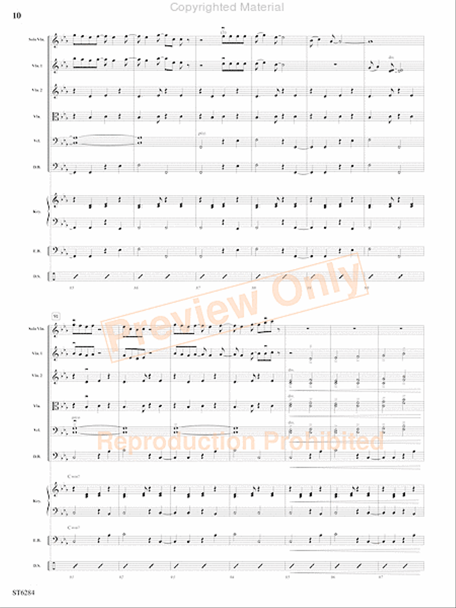 Watch Out! String Orchestra scores gallery preview page 11