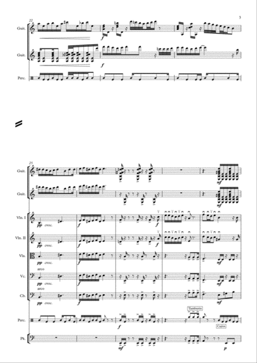Concierto Mestizo Small Ensemble scores gallery preview page 3