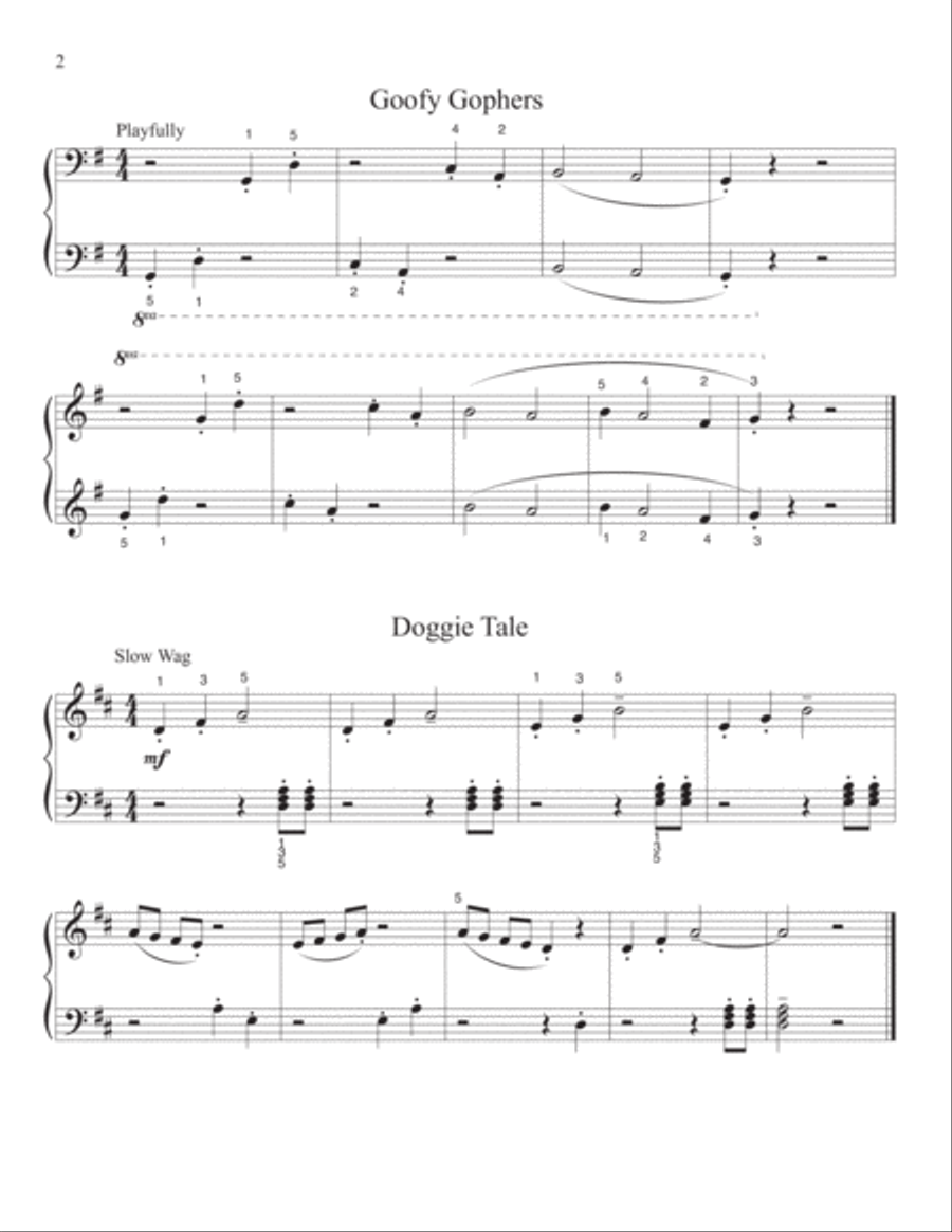 Playing & Composing Around the Circle of Fifths Piano Method scores gallery preview page 4