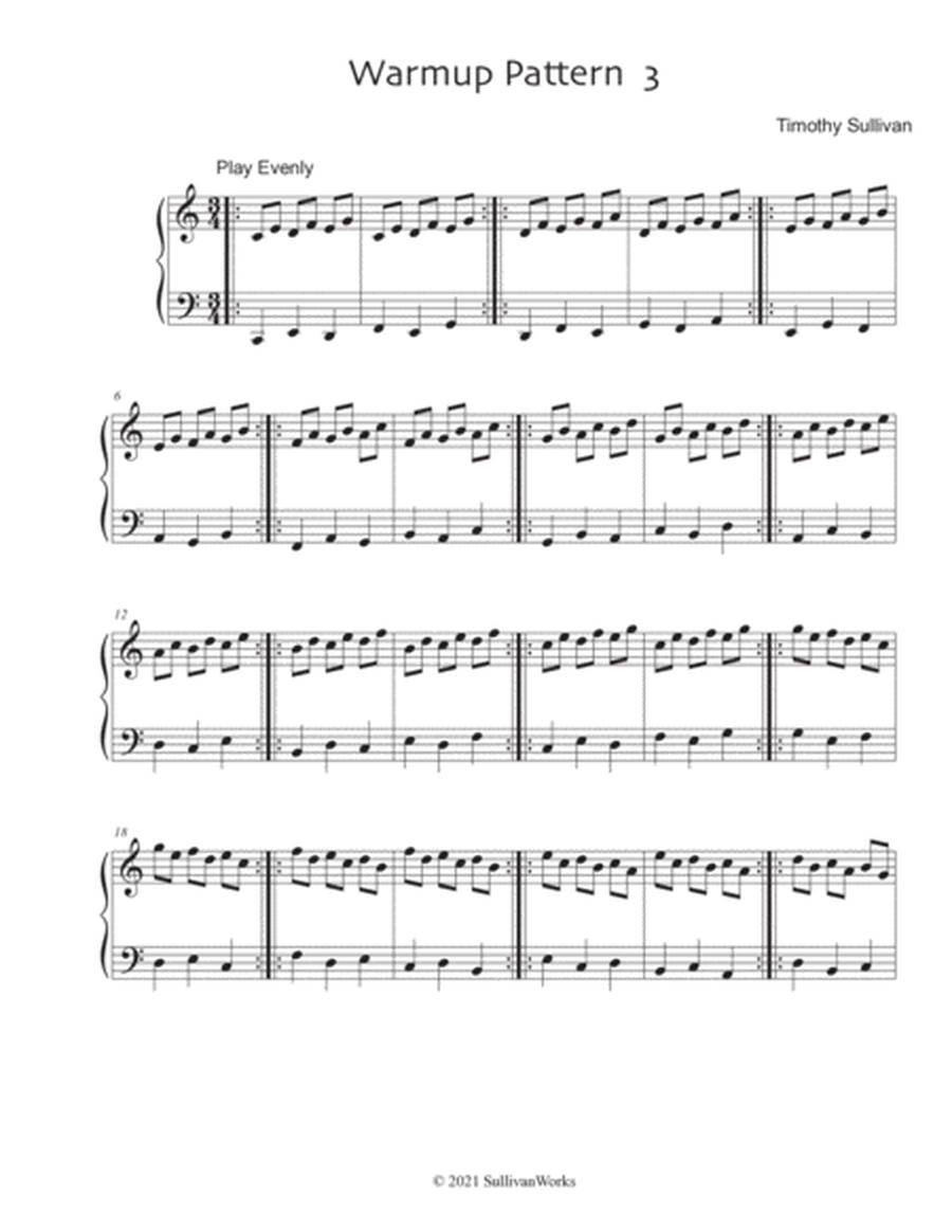 Easy Piano Warmups (Group 1) image number null