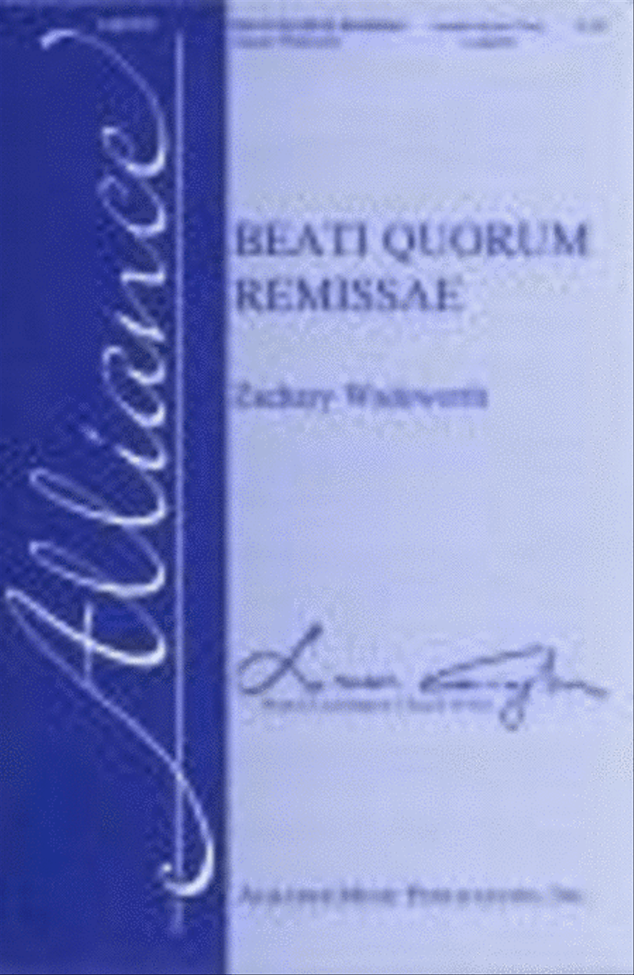 Beati Quorum Remissae 4-Part scores gallery preview page 1