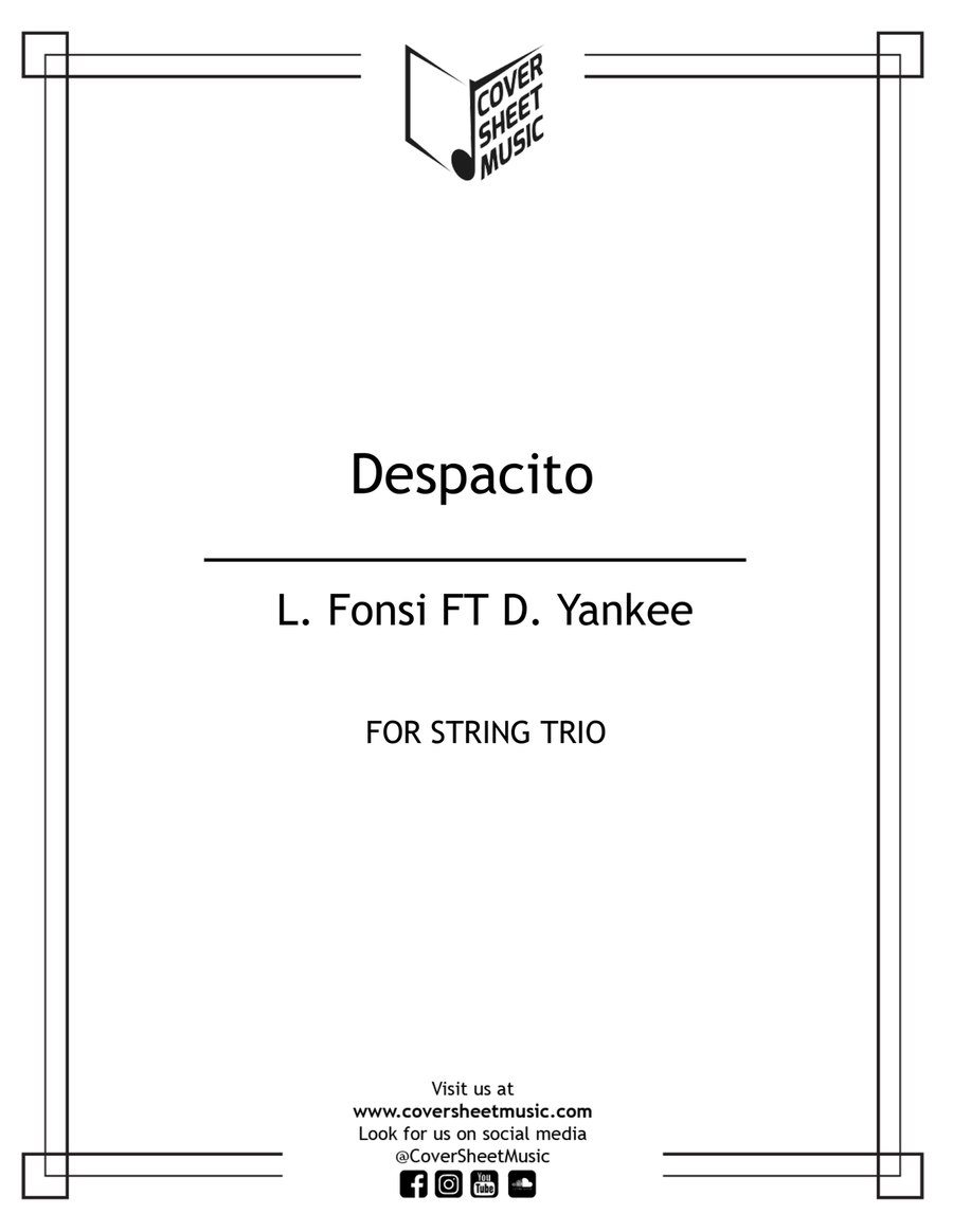Despacito Despacito String Trio scores gallery preview page 1