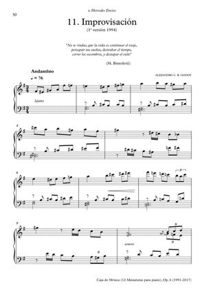 Caja de Mvsica, Op.6 (2017) 11. Improvisación
