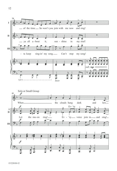 Let the Music Ring! by Cynthia Gray 3-Part - Digital Sheet Music