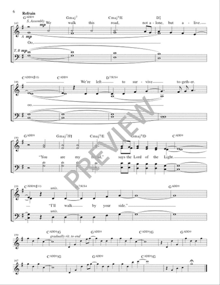 I'll Walk by Your Side - Guitar edition Guitar scores gallery preview page 7