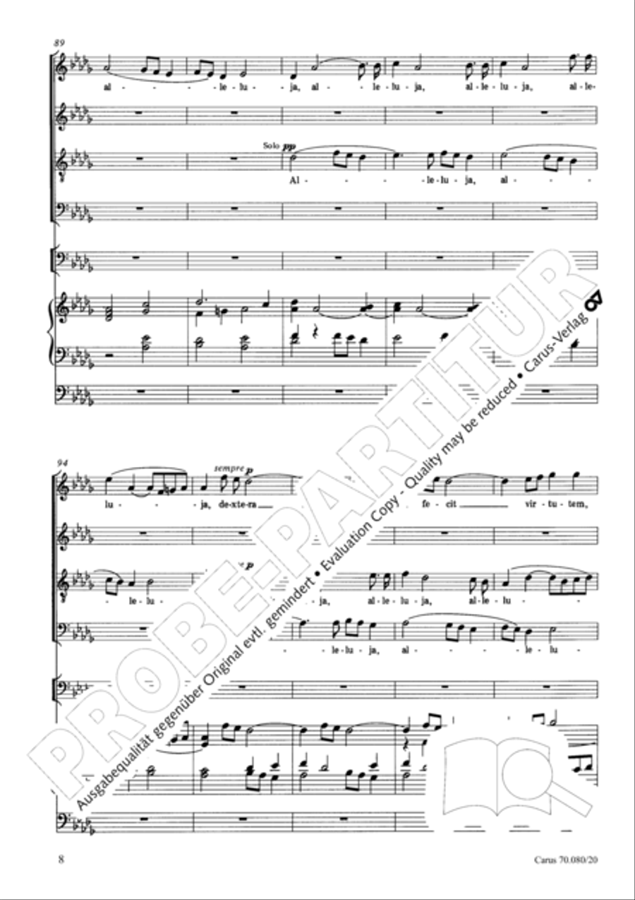 Dextera Domini STB scores gallery preview page 9