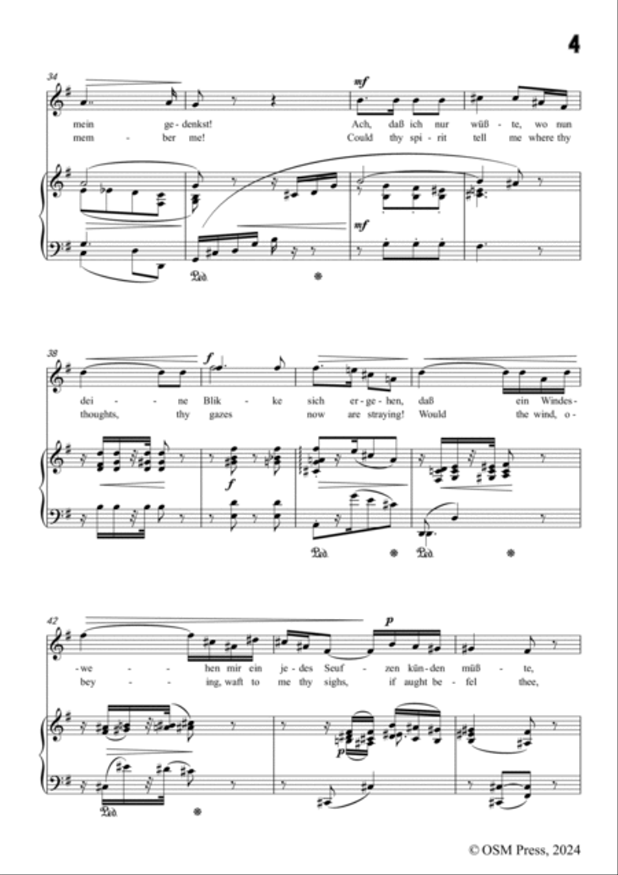 A. Jensen-Ach ihr lieben Äuglein,in G Major,Op.21 No.2 Voice scores gallery preview page 5