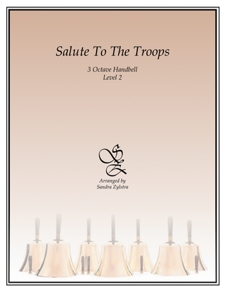 Book cover for Salute To The Troops (3 octave handbells)