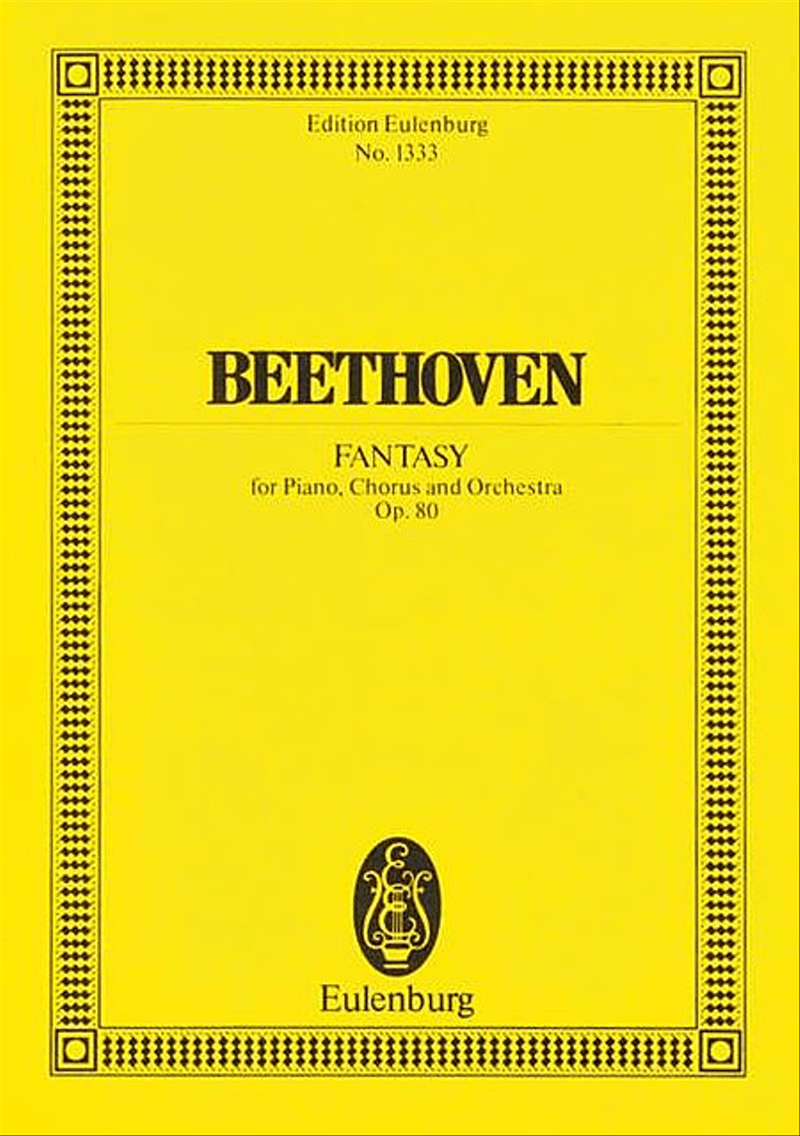 Fantasy in C minor, Op. 80 Choir scores gallery preview page 1