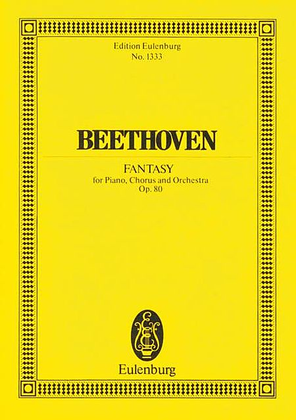 Book cover for Fantasy in C minor, Op. 80