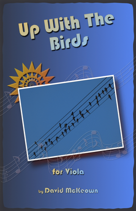 Book cover for Up With The Birds, for Viola Duet