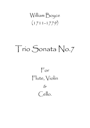Book cover for Trio Sonata No.7