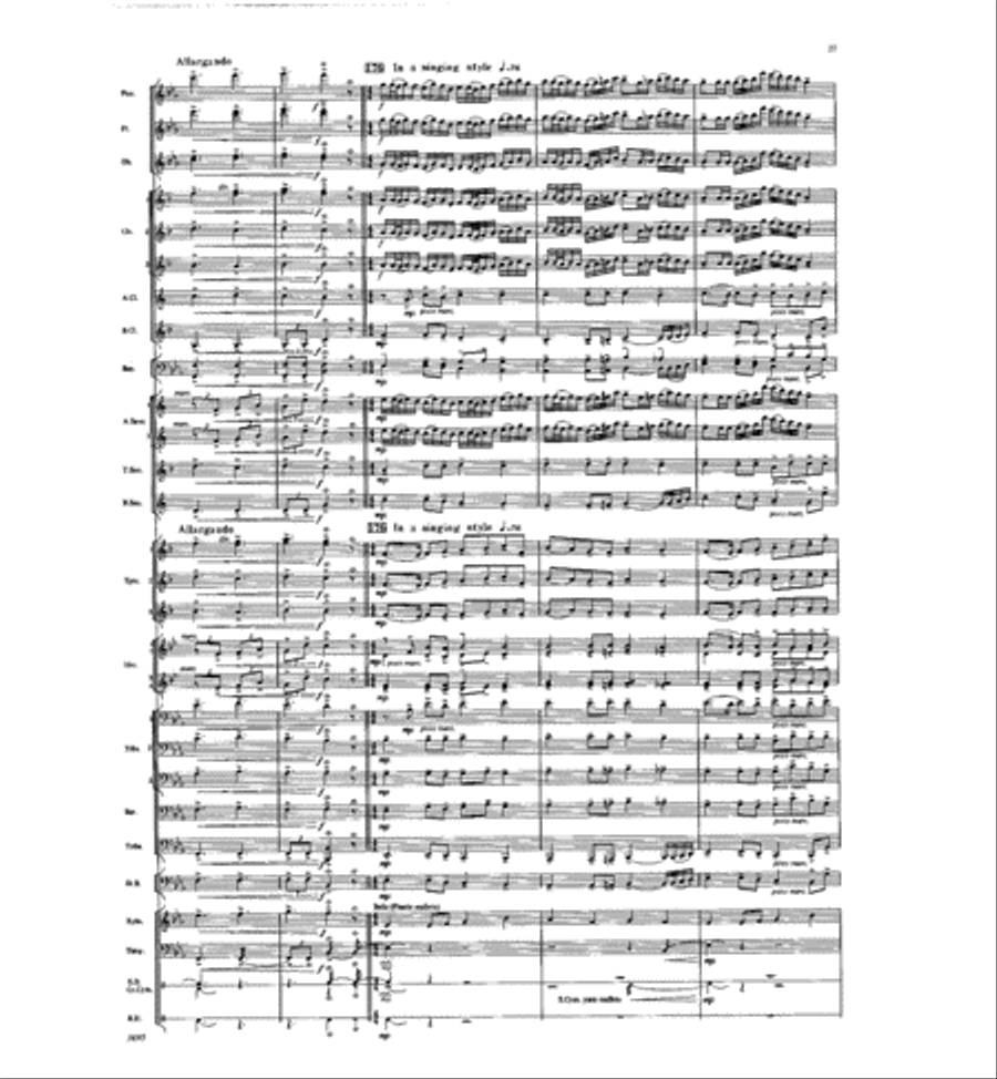 In All Its Glory Concert Band scores gallery preview page 25