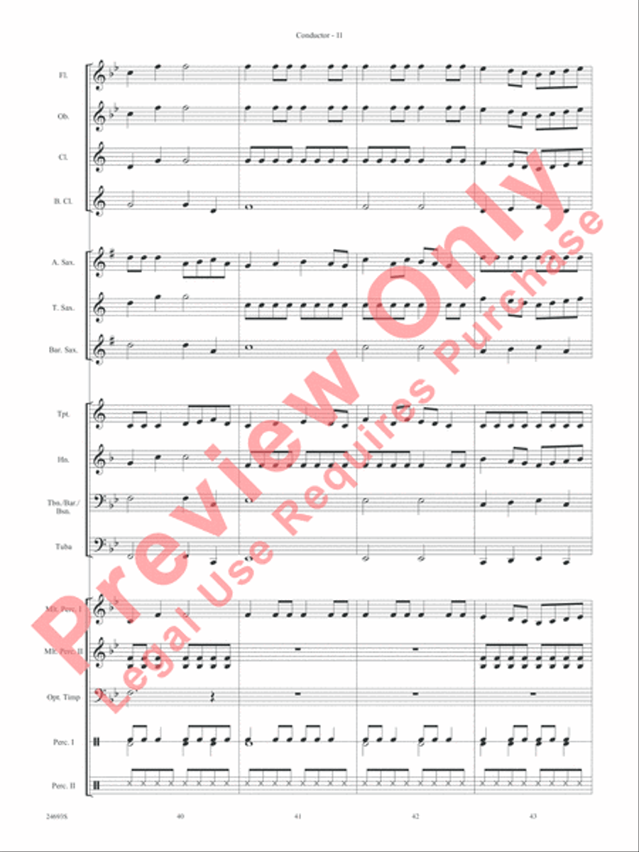 To a Skylark To a Skylark Concert Band scores gallery preview page 14