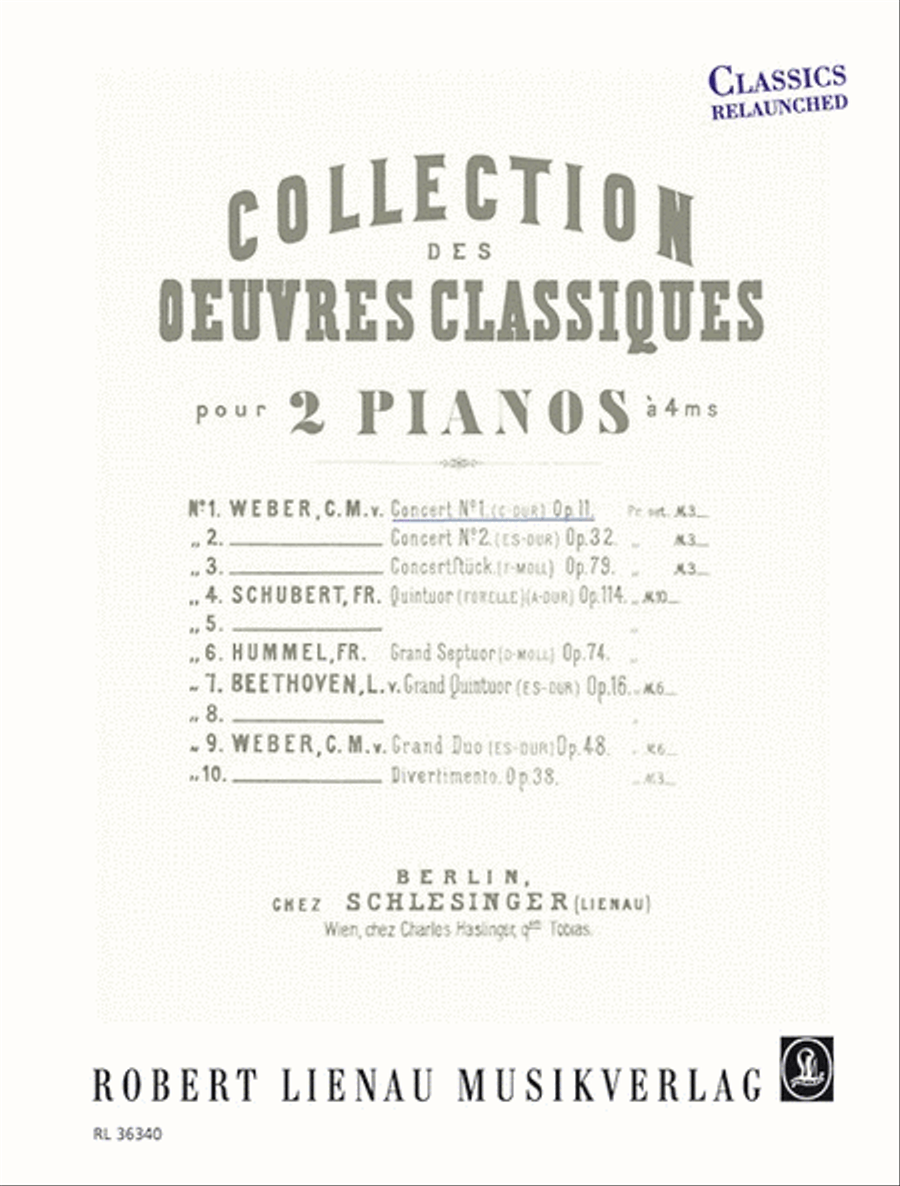 Concerto No. 1 Op. 11 Piano Solo scores gallery preview page 1