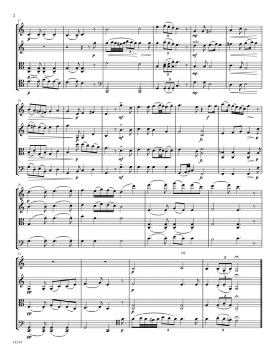 Four Songs by Schubert