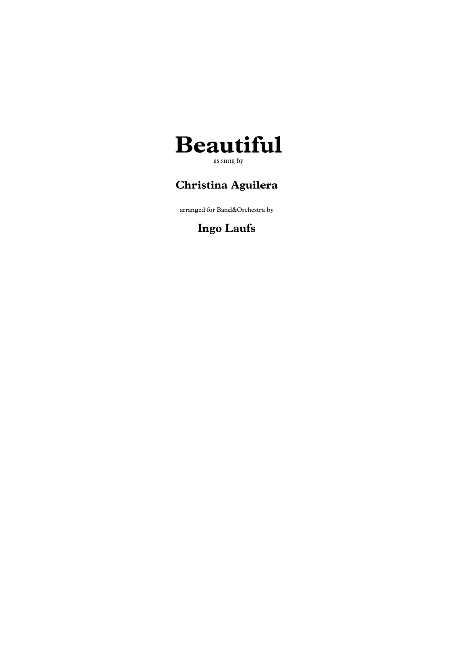 Beautiful Full Orchestra scores gallery preview page 1