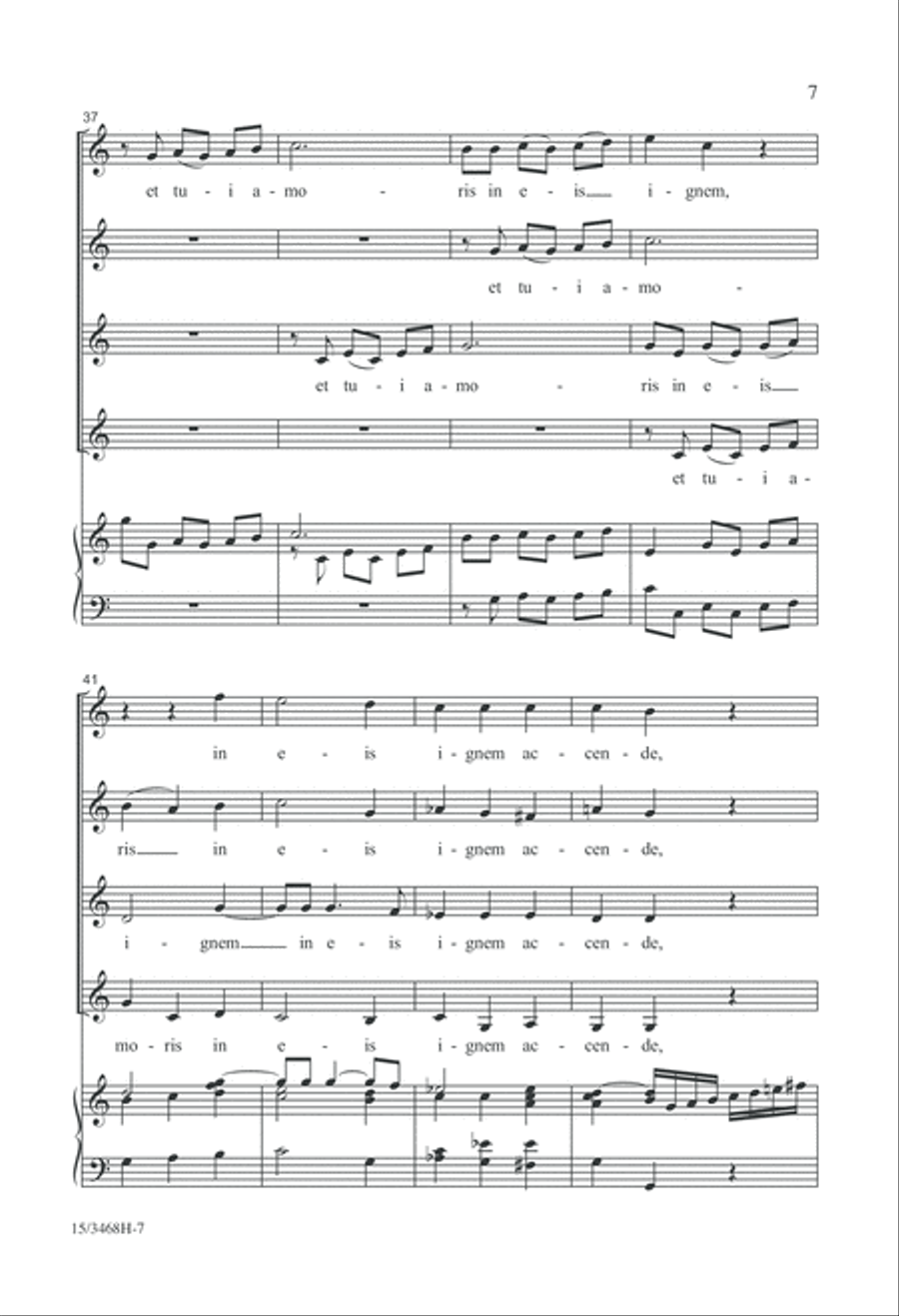 Veni Sancte Spiritus Veni Sancte Spiritus SSAA scores gallery preview page 7