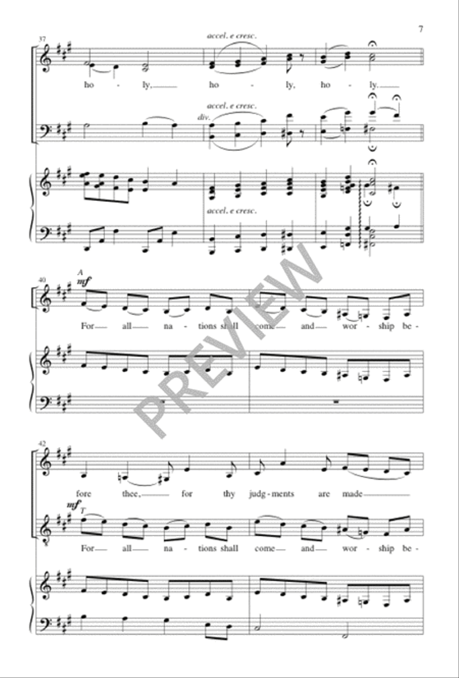 Great and Marvelous Great and Marvelous Choir scores gallery preview page 8