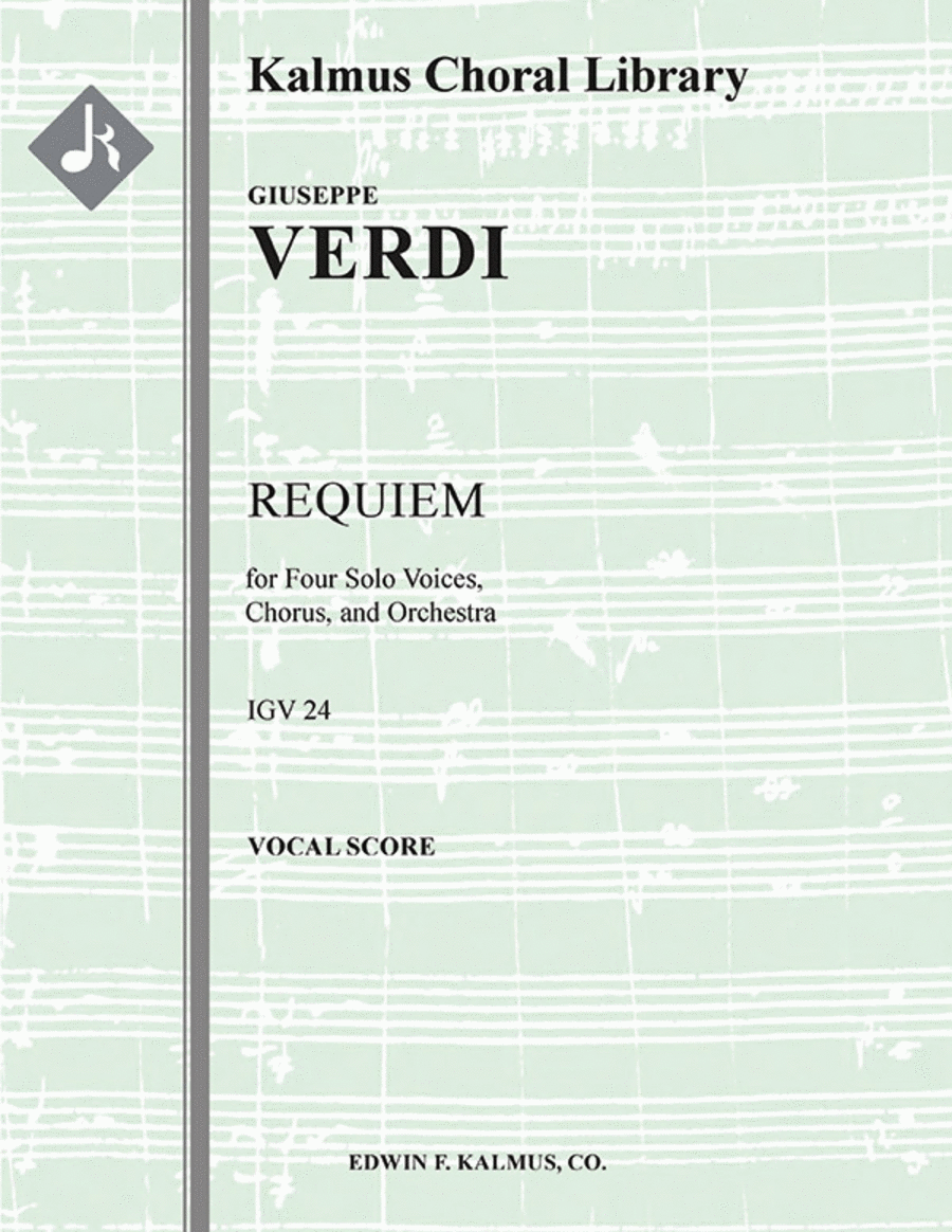 Requiem (Messa da Requiem; Totenmesse) 4-Part scores gallery preview page 1