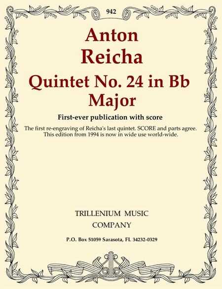 Quintet No. 24 in Bb Major