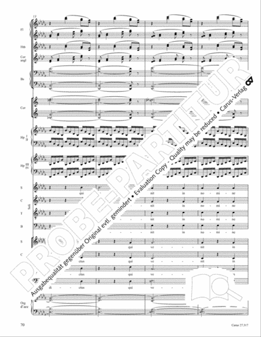Messe de Requiem 4-Part scores gallery preview page 83