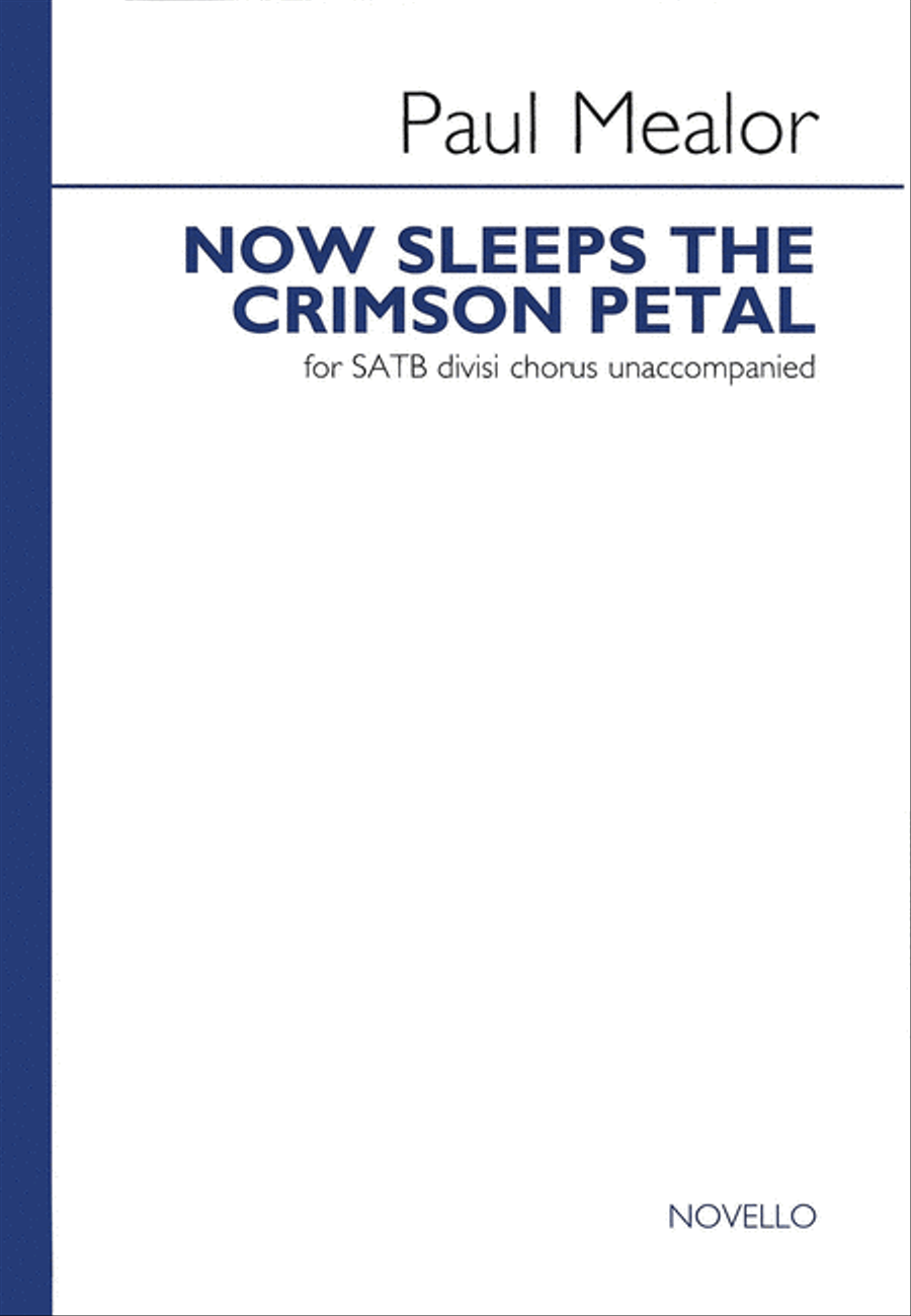 Now Sleeps the Crimson Petal 4-Part scores gallery preview page 1