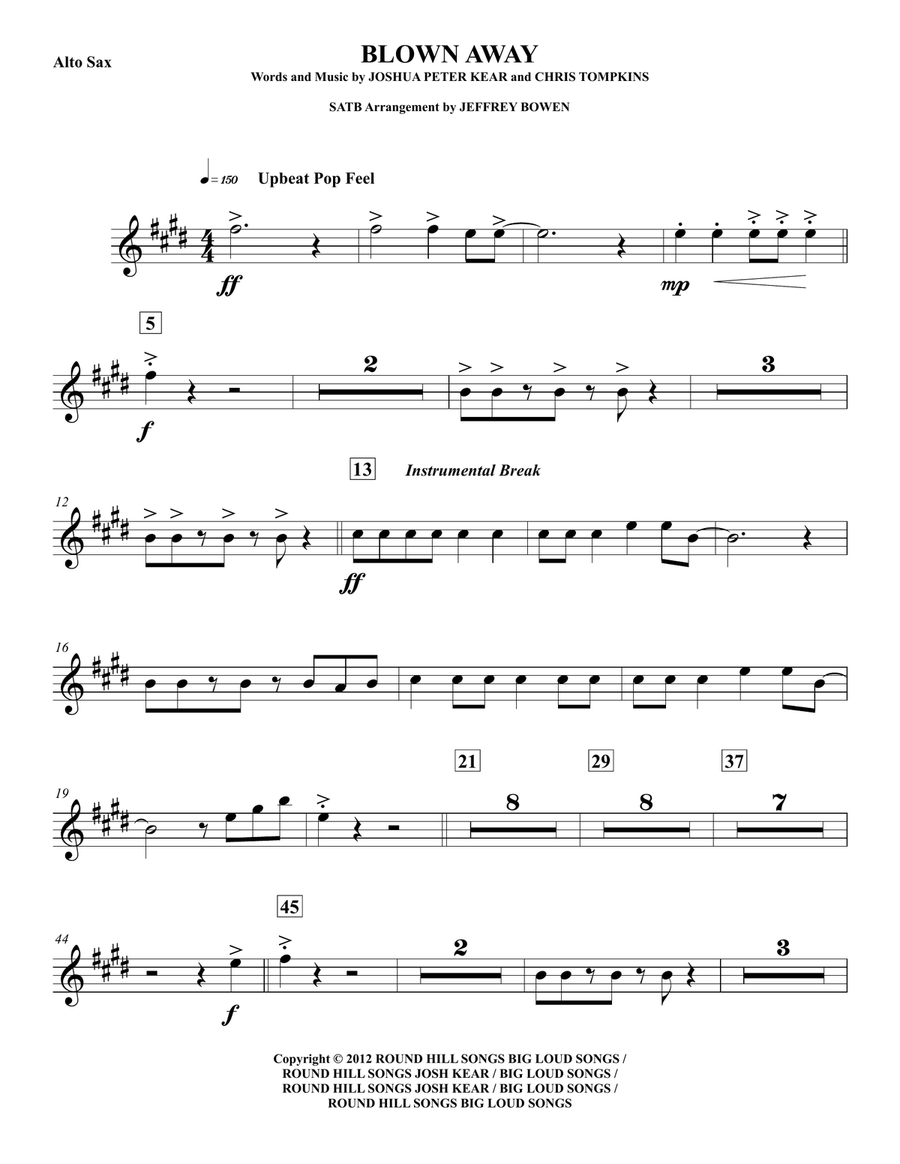 Blown Away Concert Band scores gallery preview page 5