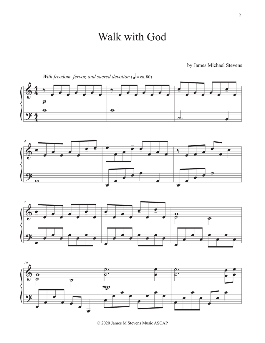 Piano Divine - Inspiring Hymns and Sacred Songs Piano Solo scores gallery preview page 5