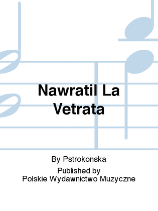 Book cover for Nawratil La Vetrata
