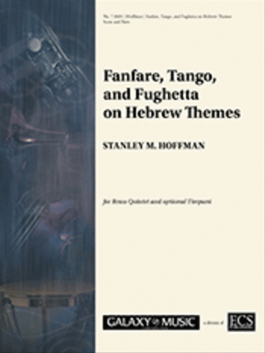 Fanfare, Tango, and Fughetta on Hebrew Themes Percussion scores gallery preview page 1