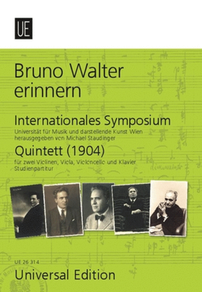 Book cover for Bruno Walter Erinnern