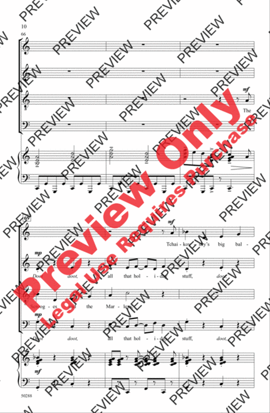 All That Holiday Stuff! All That Holiday Stuff! 4-Part scores gallery preview page 10