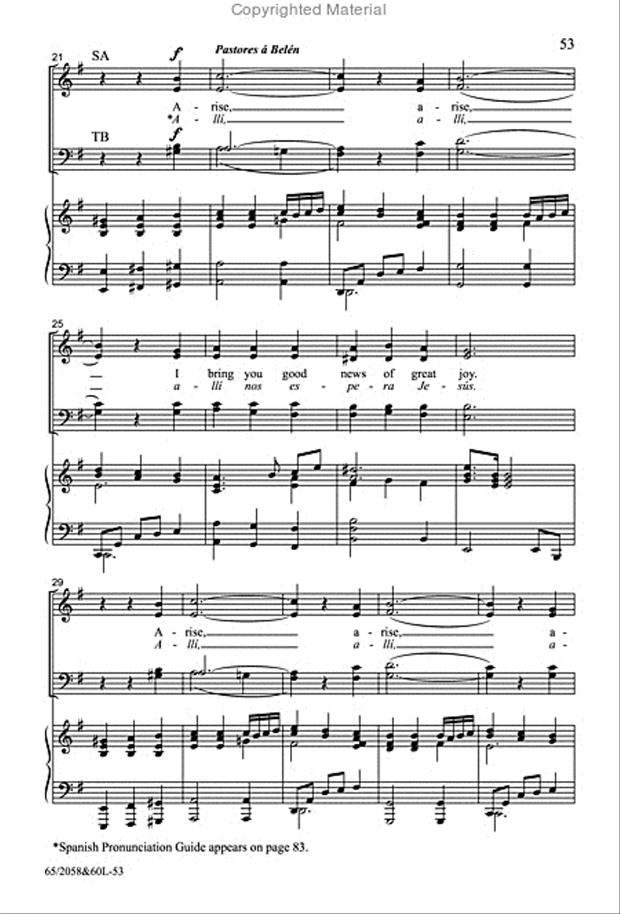 The Christmas Story - SATB Score with Performance CD 4-Part scores gallery preview page 29
