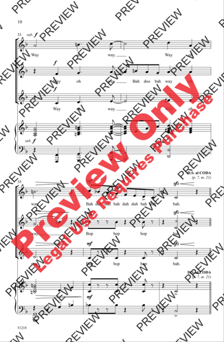 Vox Vibe Women's Choir scores gallery preview page 10