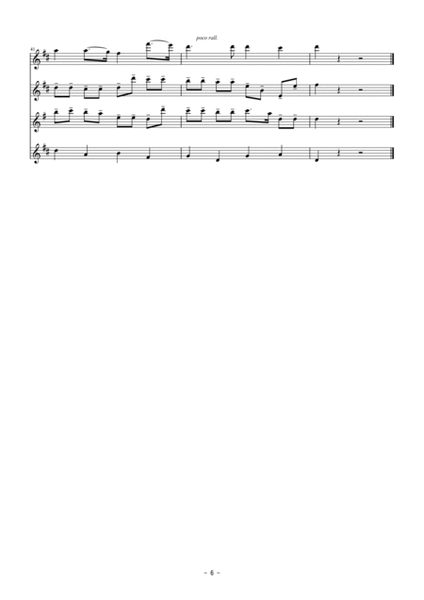 Pachelbel's Canon for flute quartet image number null