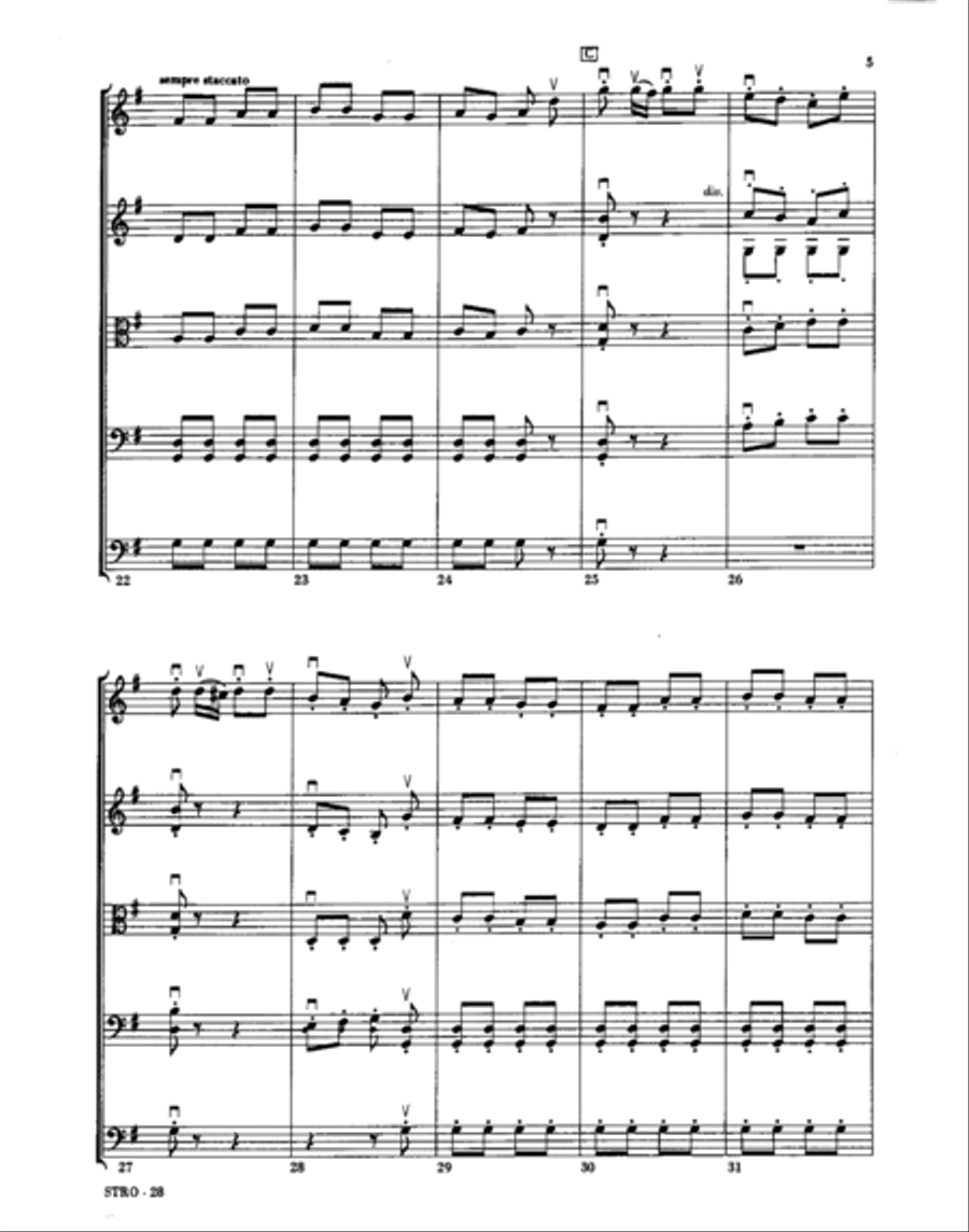 The Nutcracker Ballet: Trepak Orchestra scores gallery preview page 4