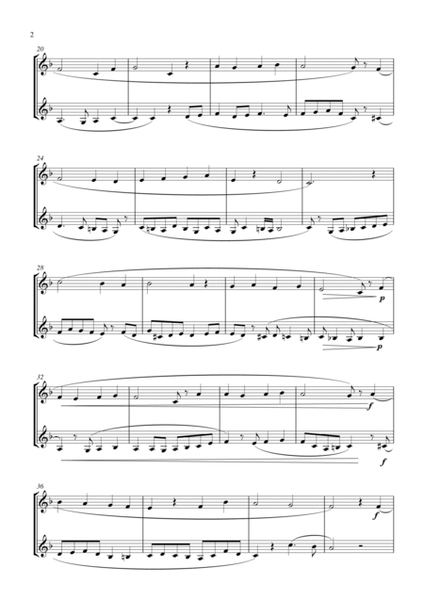 O Come, All Ye Faithful (for trombone duet (treble clef), suitable for grades 1-5) image number null