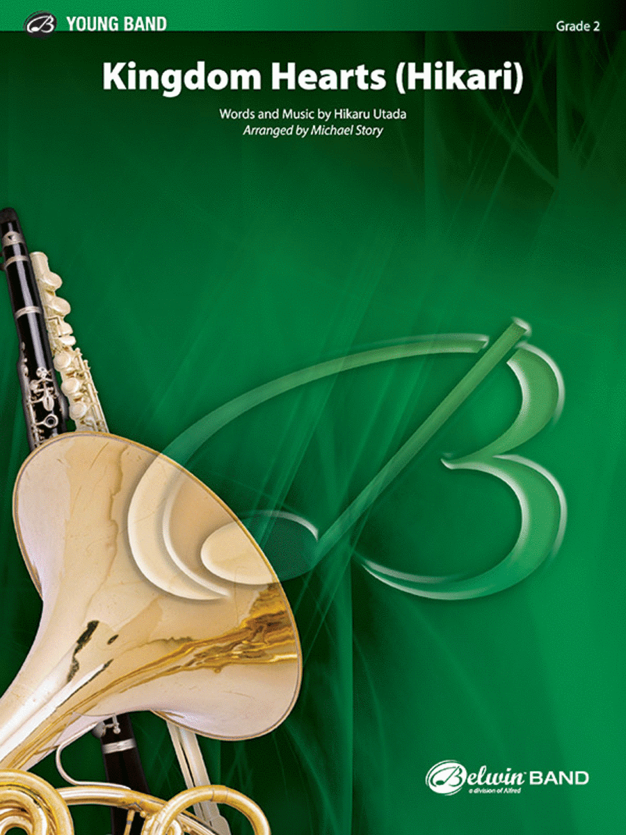 Kingdom Hearts Theme (Hikari) Concert Band scores gallery preview page 1