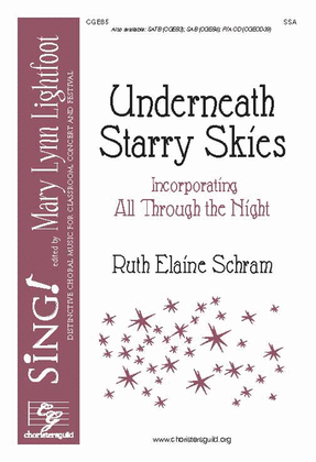 Underneath Starry Skies (Incorporating All Through the Night) (SAB)