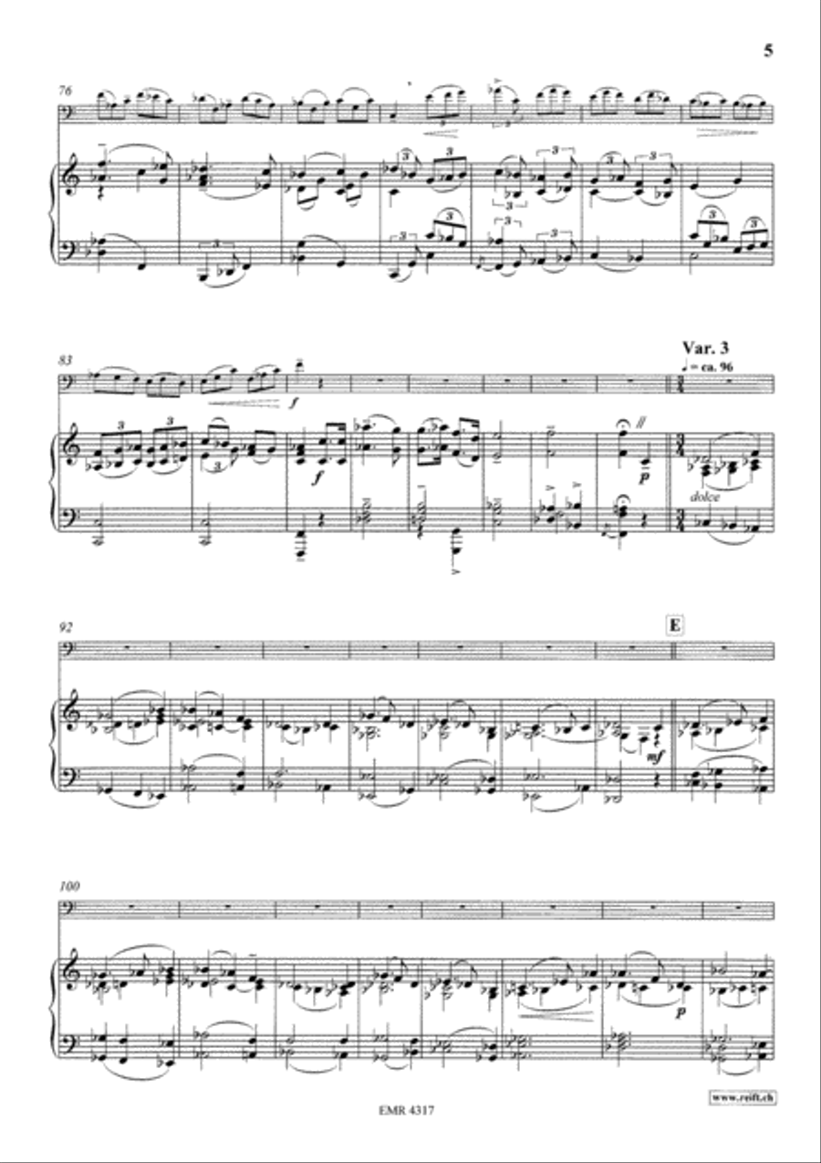 Nordlicht Variationen Nordlicht Variationen Piano Accompaniment scores gallery preview page 6