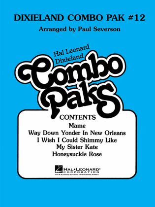 Book cover for Dixieland Combo Pak 12