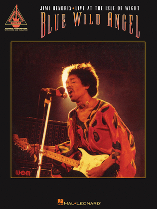 Book cover for Blue Wild Angel: Jimi Hendrix Live at the Isle of Wight